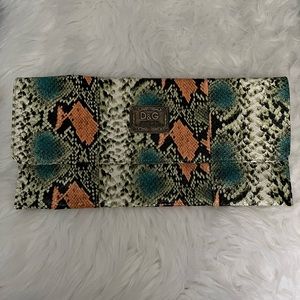 GORGEOUS BRAND NEW D & G (Dolce & Gabbana) REPURPOSED CLUTCH Bag Purse
